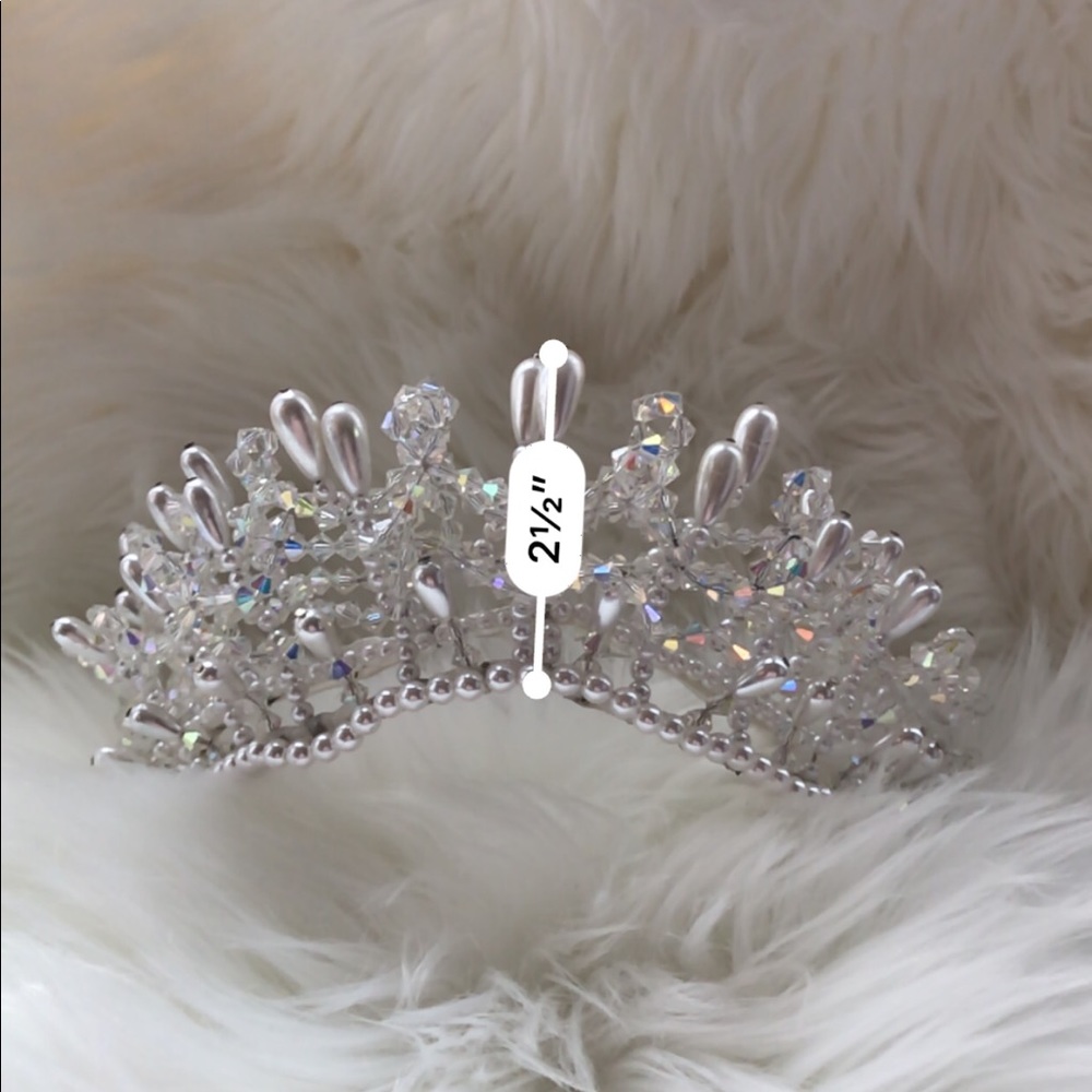 👑🥂💍 👰🏻HOST PICK VINTAGE WEDDING CROWN 👑🥂💍 - Picture 3 of 9